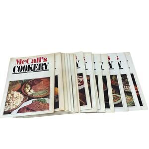 McCall's Cookery Magazine Issues 1-16 1983-85 Recipes & Homemaking Vintage